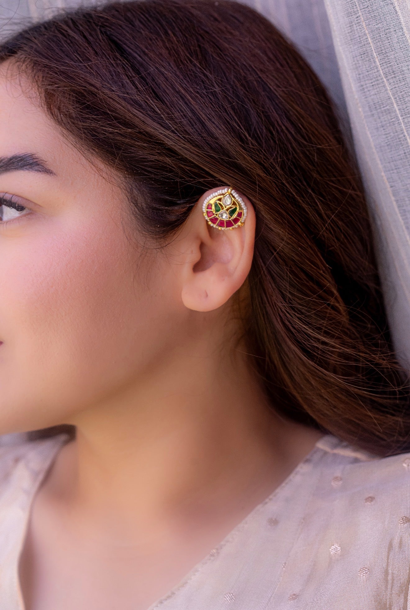 Jhanvi ear-clip