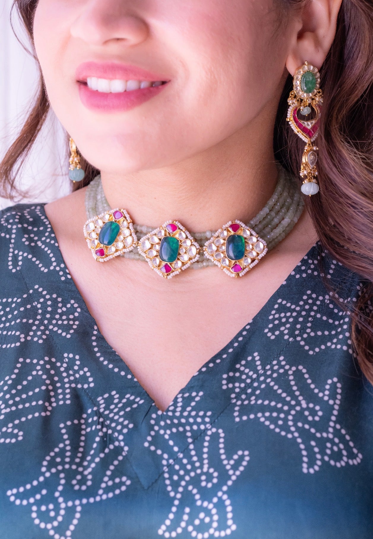 Mehnaz necklace set