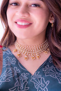Feroza choker set