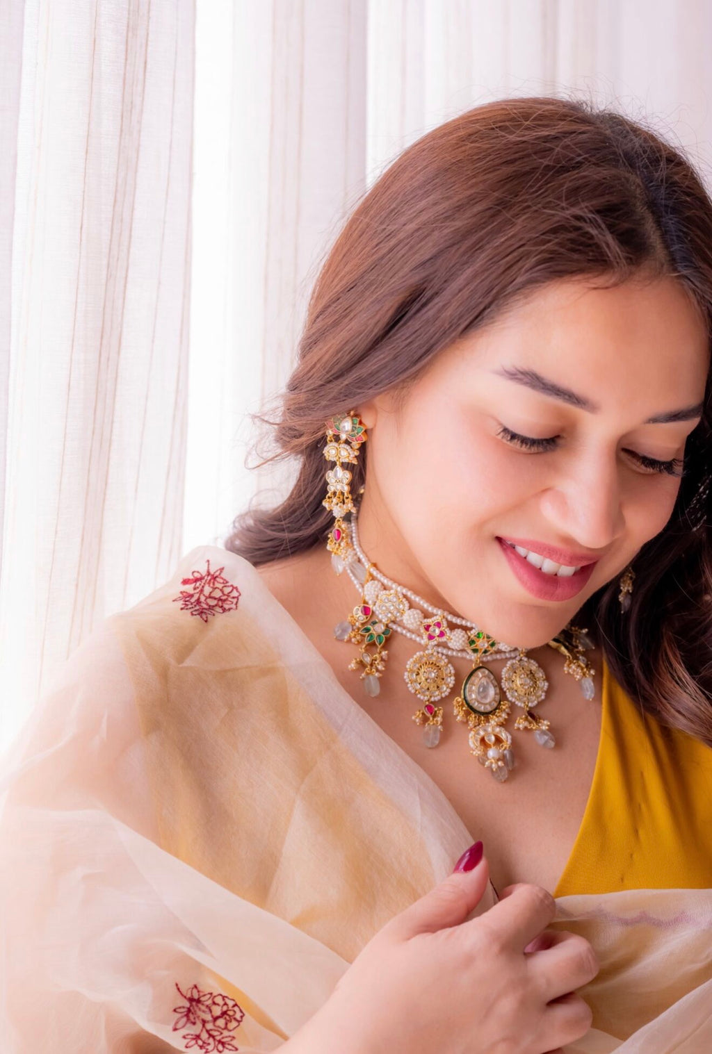 Elara necklace set
