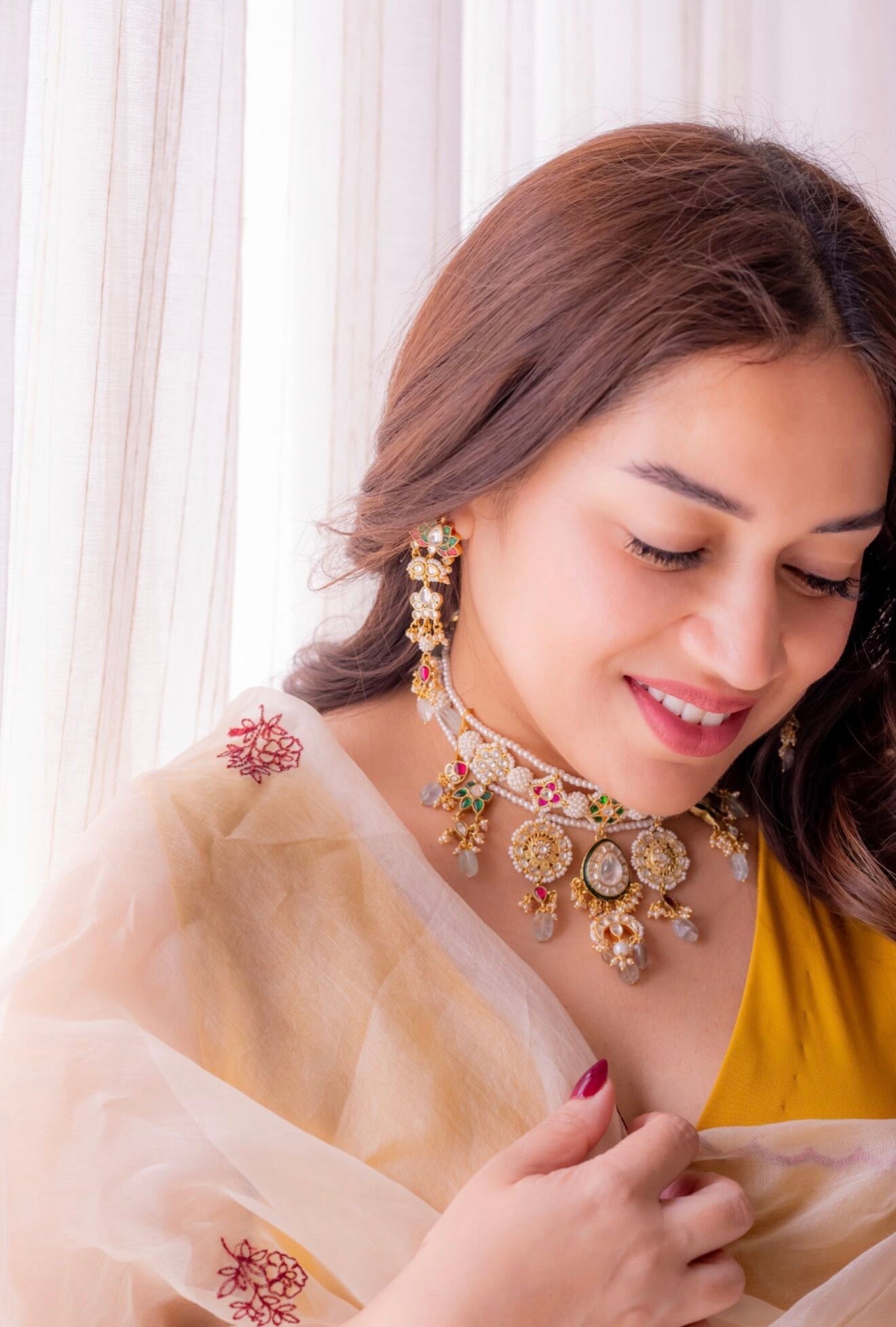 Elara necklace set