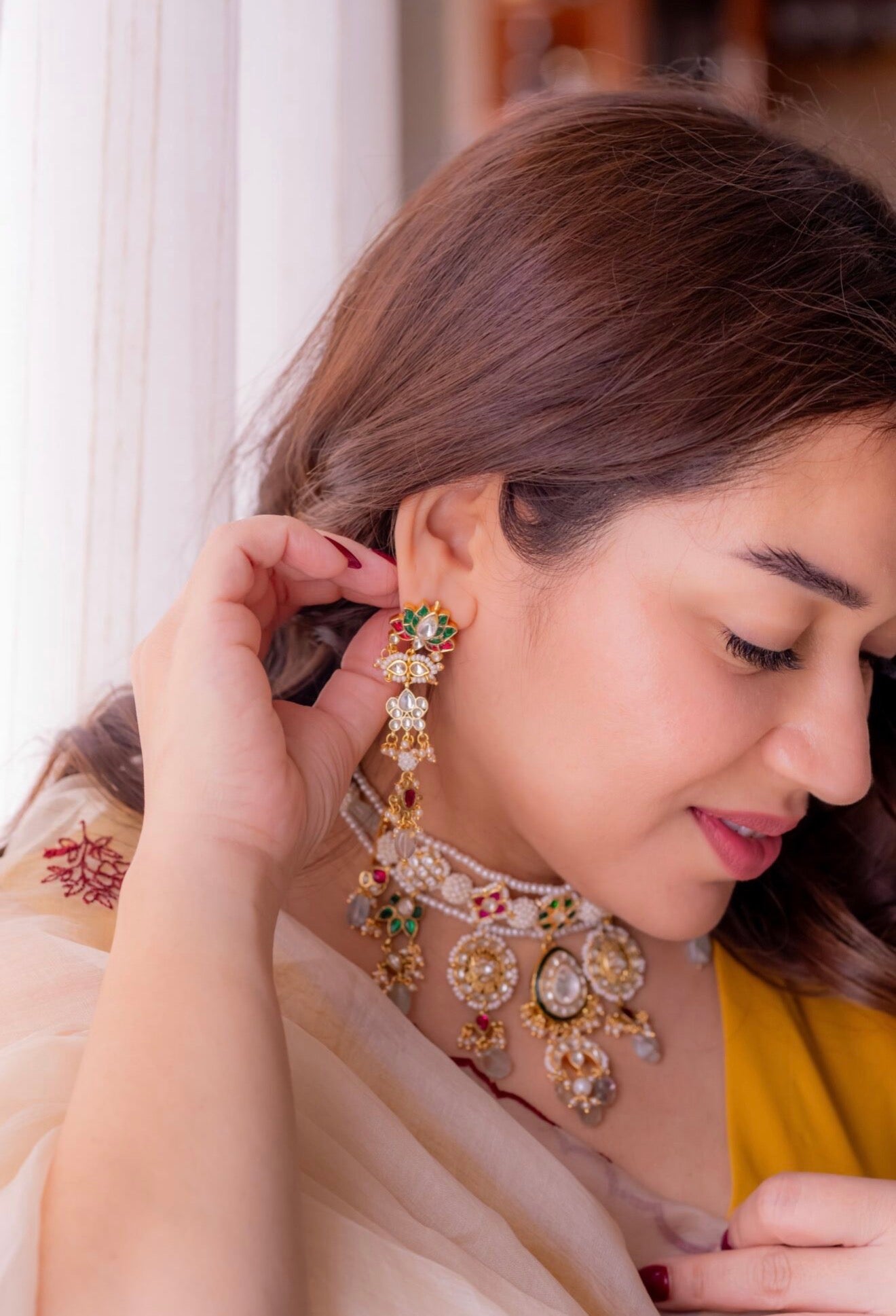 Elara necklace set