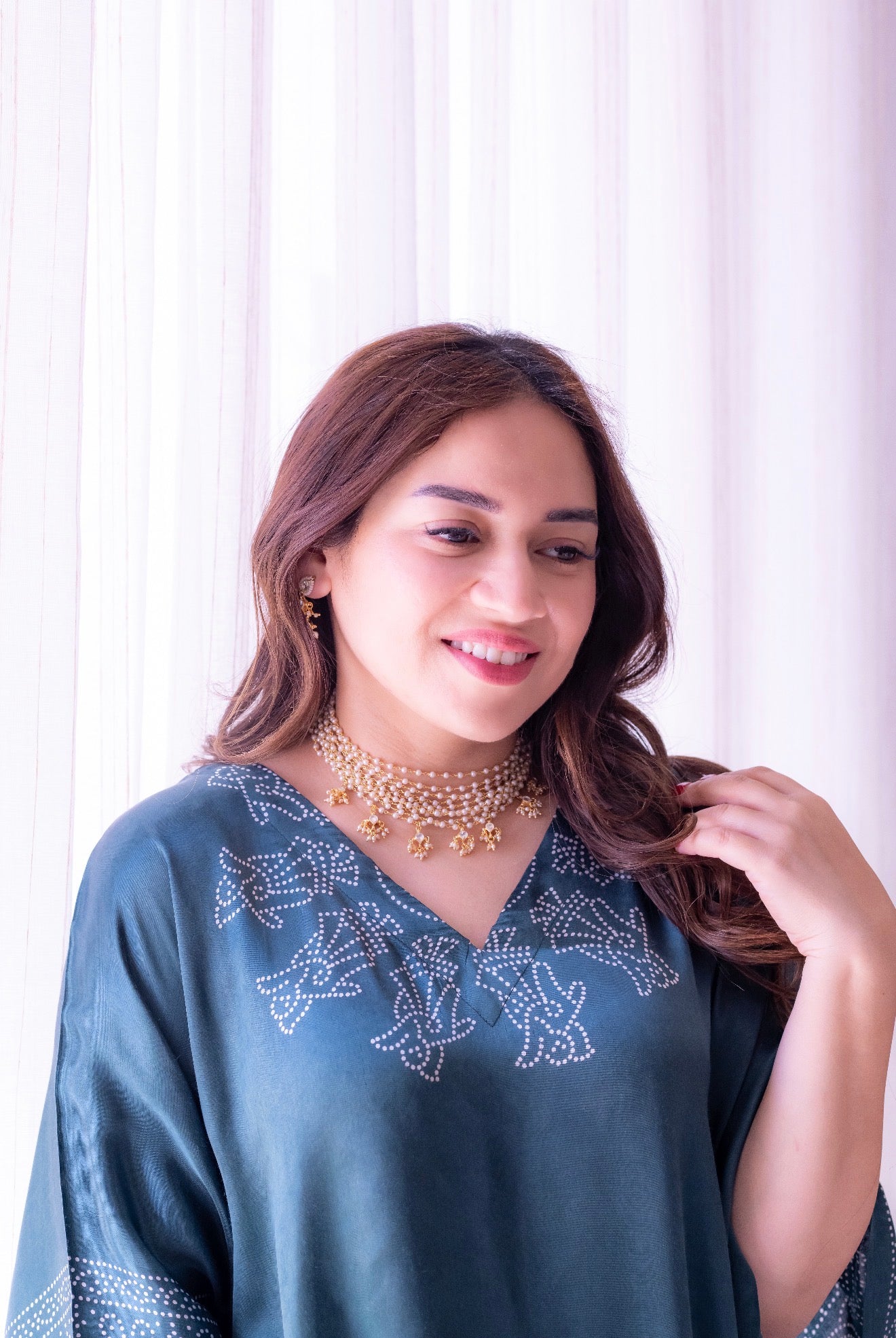Feroza choker set