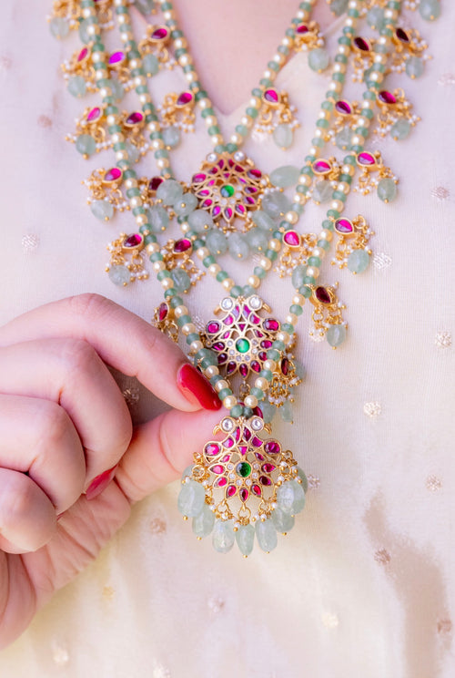 Afsana 3 layered necklace set
