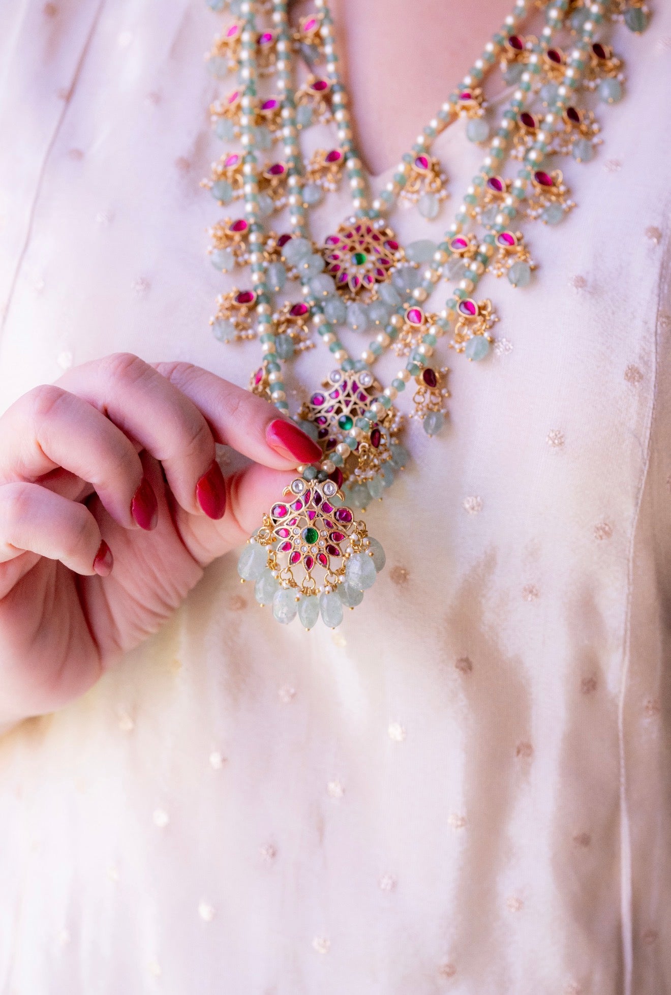 Afsana 3 layered necklace set