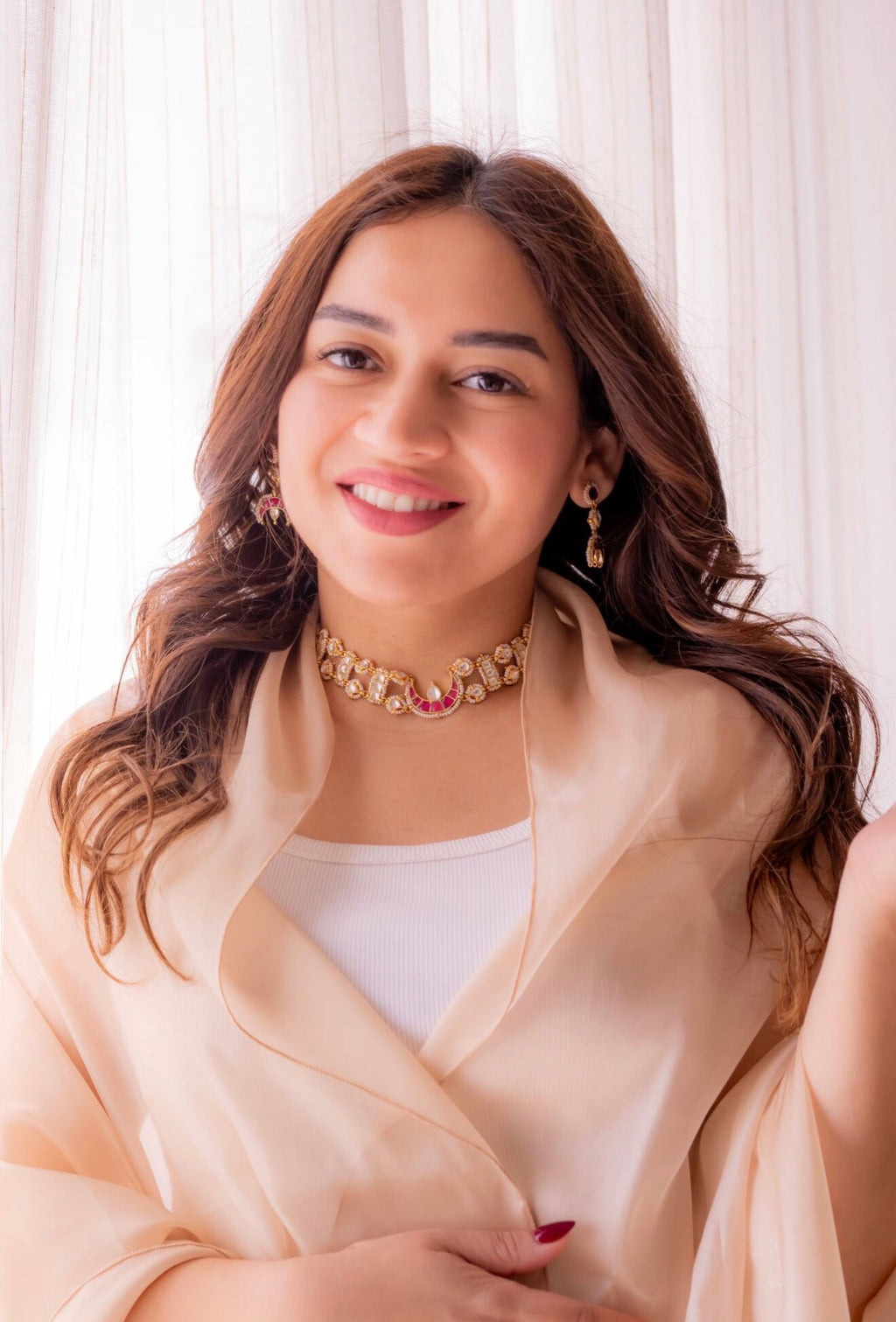 Roohi choker set