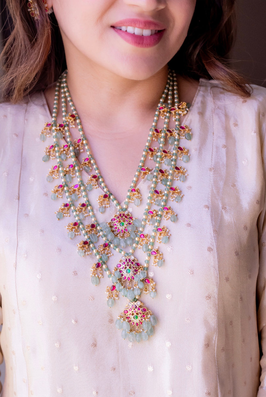 Afsana 3 layered necklace set
