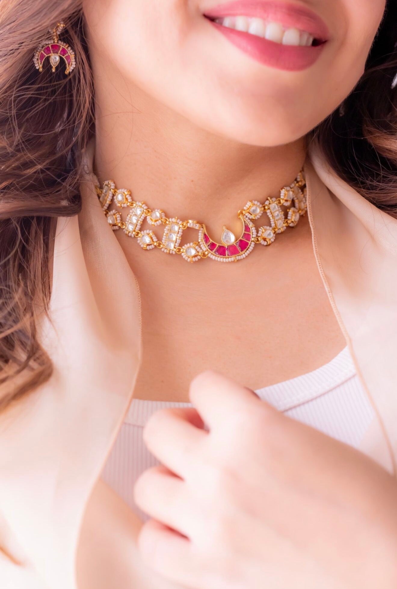 Roohi choker set